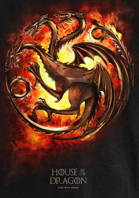 (image for) House of the Dragon Dragonfires Targaryen T-Shirt